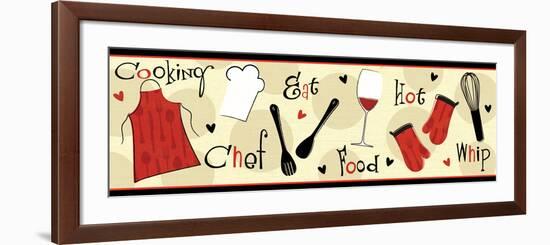 I Love Cooking II-Veronique Charron-Framed Premium Giclee Print