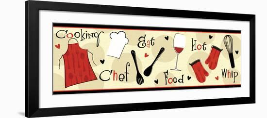 I Love Cooking II-Veronique Charron-Framed Premium Giclee Print