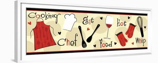 I Love Cooking II-Veronique Charron-Framed Premium Giclee Print