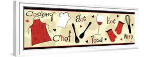 I Love Cooking II-Veronique Charron-Framed Premium Giclee Print