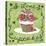 I Love Cupcakes-Janet Kruskamp-Stretched Canvas