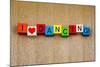 I Love Dancing - Sign Series for Dance-EdSamuel-Mounted Photographic Print