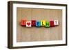 I Love Delhi, Sign for Countries and Travel-EdSamuel-Framed Photographic Print