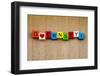 I Love Guernsey, Channel Islands - Sign Series for Travel and Holidays-EdSamuel-Framed Photographic Print