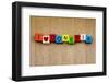 I Love Indonesia, Sign Series for Travel-EdSamuel-Framed Photographic Print