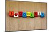 I Love Indonesia, Sign Series for Travel-EdSamuel-Mounted Photographic Print