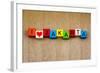 I Love Jakarta, Sign Series for Travel, Holidays, Island Resorts.-EdSamuel-Framed Photographic Print