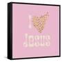 I Love Jesus-Sarah Adams-Framed Stretched Canvas