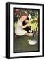 I Love Little Pussy-Jessie Willcox-Smith-Framed Art Print