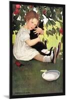 I Love Little Pussy-Jessie Willcox-Smith-Mounted Art Print