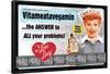 I Love Lucy- Vitameatavegamin-null-Framed Poster