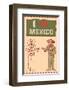 I Love Mexico-null-Framed Art Print