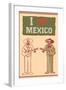 I Love Mexico-null-Framed Art Print