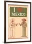 I Love Mexico-null-Framed Art Print