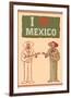 I Love Mexico-null-Framed Art Print