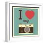 I Love My Camera-AnnaKukhmar-Framed Art Print