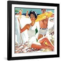 I Love My Mother-In-Law - Saturday Evening Post "Leading Ladies", June 5, 1954 pg.20-Robert Meyers-Framed Giclee Print