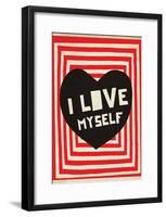 I Love Myself-null-Framed Poster