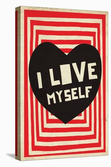 I Love Myself-null-Stretched Canvas