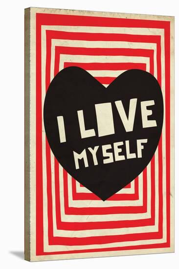 I Love Myself-null-Stretched Canvas