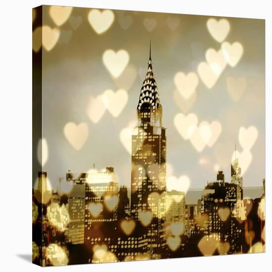 I Love NY I-Kate Carrigan-Stretched Canvas