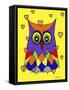 I Love Owls-Sartoris ART-Framed Stretched Canvas