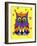 I Love Owls-Sartoris ART-Framed Giclee Print