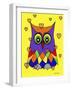 I Love Owls-Sartoris ART-Framed Giclee Print