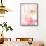 I Love Paris Blush-OnRei-Framed Stretched Canvas displayed on a wall