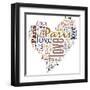 I Love Paris!-alanuster-Framed Art Print