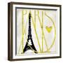 I Love Paris-Color Bakery-Framed Giclee Print