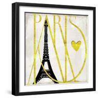 I Love Paris-Color Bakery-Framed Giclee Print