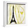 I Love Paris-Color Bakery-Framed Giclee Print