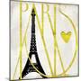I Love Paris-Color Bakery-Mounted Giclee Print