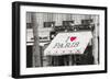 I Love Paris-Cora Niele-Framed Giclee Print