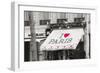 I Love Paris-Cora Niele-Framed Giclee Print