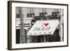 I Love Paris-Cora Niele-Framed Giclee Print