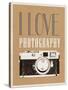 I Love Photography Poster-null-Stretched Canvas