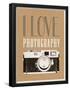 I Love Photography Poster-null-Framed Poster