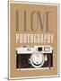 I Love Photography Poster-null-Mounted Poster