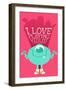 I Love Playing With My Friends-Milli Villa-Framed Art Print