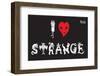 I Love Strange-Emily the Strange-Framed Photographic Print