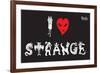 I Love Strange-Emily the Strange-Framed Photographic Print