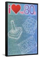 I Love the 80s Greatest Quotes Movie Poster Print-null-Framed Poster