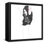 I love the way you take your clothes off-Manuel Rebollo-Framed Stretched Canvas