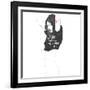 I love the way you take your clothes off-Manuel Rebollo-Framed Art Print