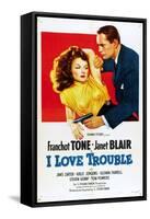 I Love Trouble, 1948-null-Framed Stretched Canvas