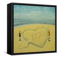 I Love U-Chris Ross Williamson-Framed Stretched Canvas