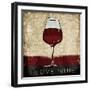 I Love Wine-OnRei-Framed Art Print