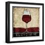 I Love Wine-OnRei-Framed Art Print
